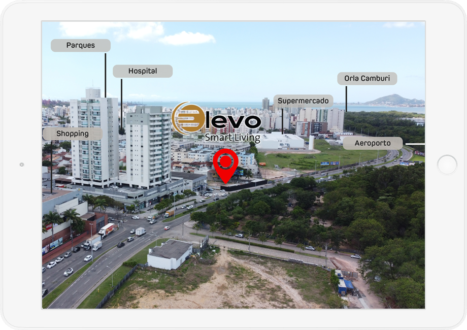 Localização Elevo